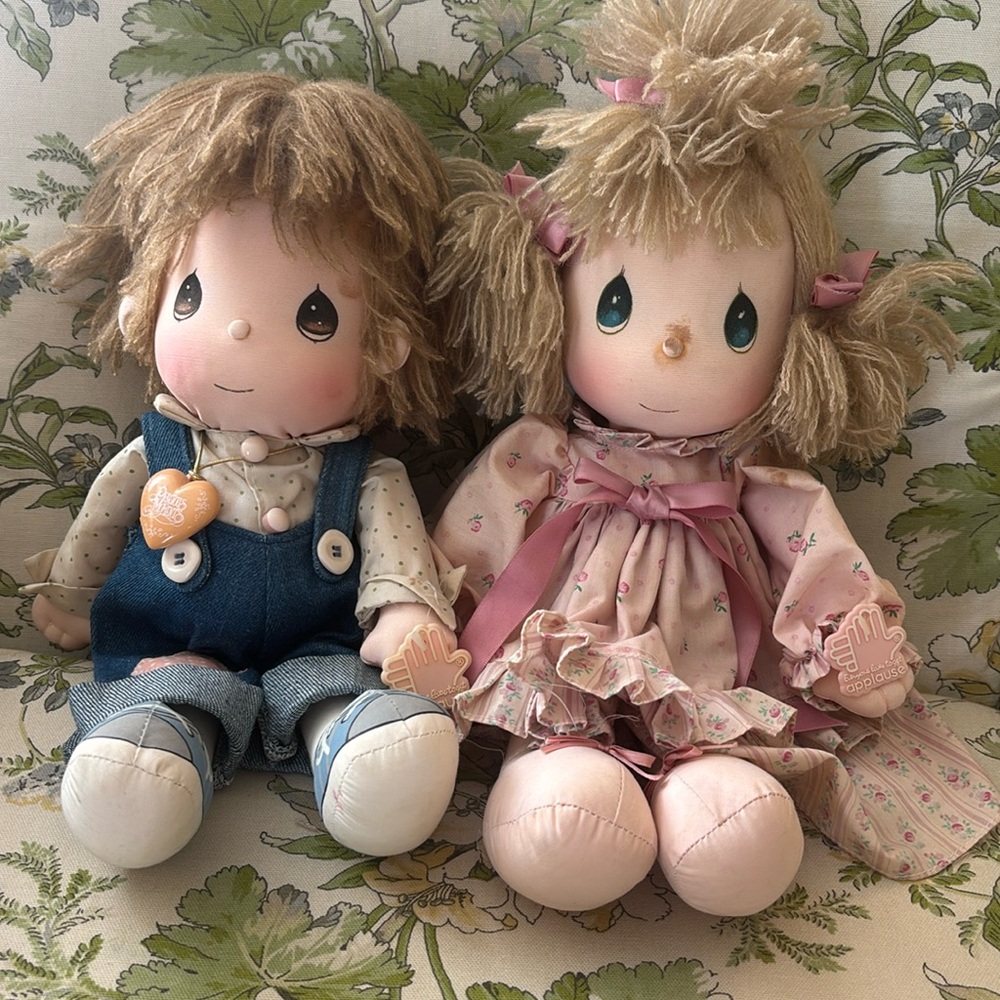 Precious Moments girl and boy